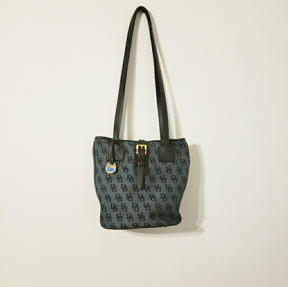 Dooney & Bourke Handbags - Dooney & Bourke Monogram Bucket Tote